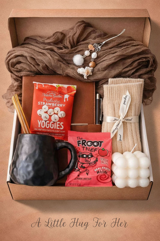 Cozy Gift Box for Her – Mother’s Day Gift, Self Care Gift Basket, Ready to Send