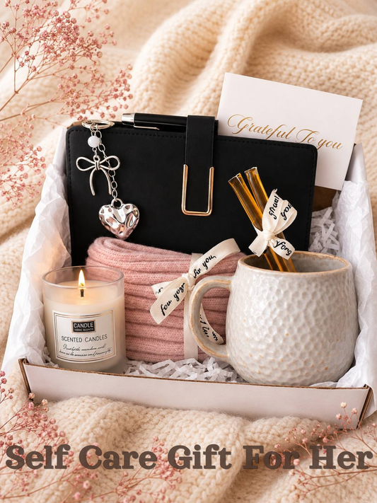 Self Care Gift Set For Her | Birthday Gift for Mom | Relaxation Gift Basket
