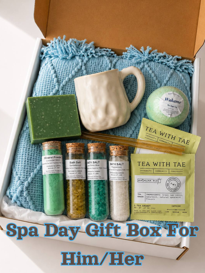 Gift Box for Women, Gift Set for Men, Spa Gift, Self Care Basket, Cozy Relaxation Gift Box, Unisex Set