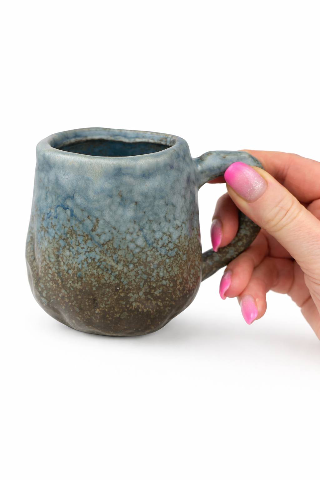 Handmade Ceramic Coffee Mug – 200 ml Rustic Artisan Cup