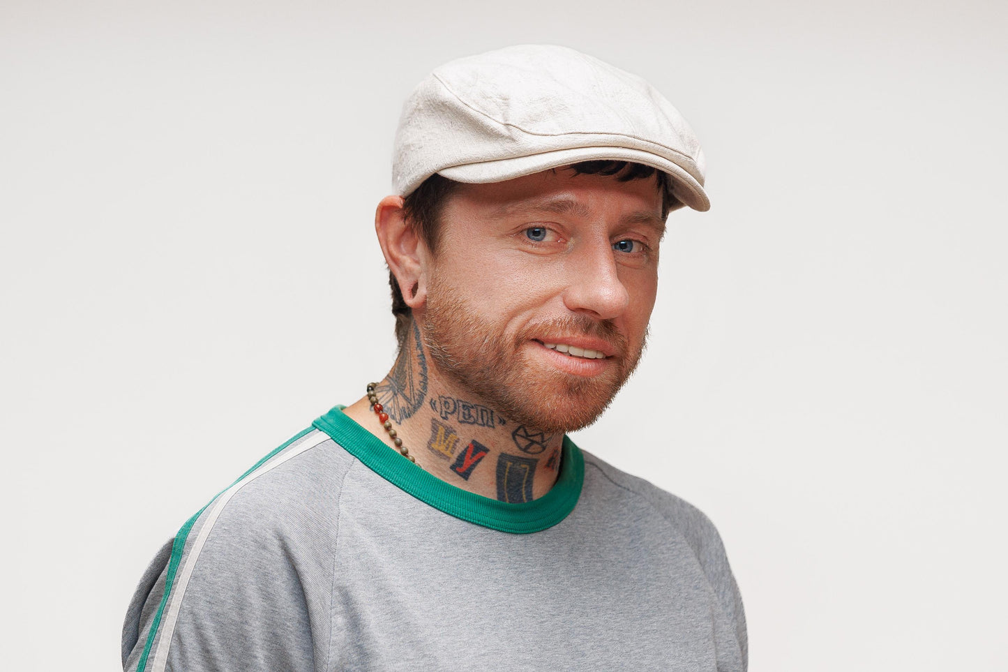 Men’s Linen Cotton Flat Cap – Classic Newsboy Ivy Hat for Everyday Style