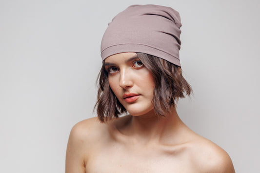 Beanie cotton hat. Slouchy Beanie caps. Size S-M.