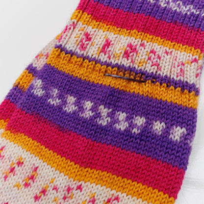 Knit Wool Socks – Cozy Winter Socks. Scandinavian Style Pattern | Warm Turkish Sock Yarn. Handmade Gift for Mom & Grandma. Hygge Cabin Socks