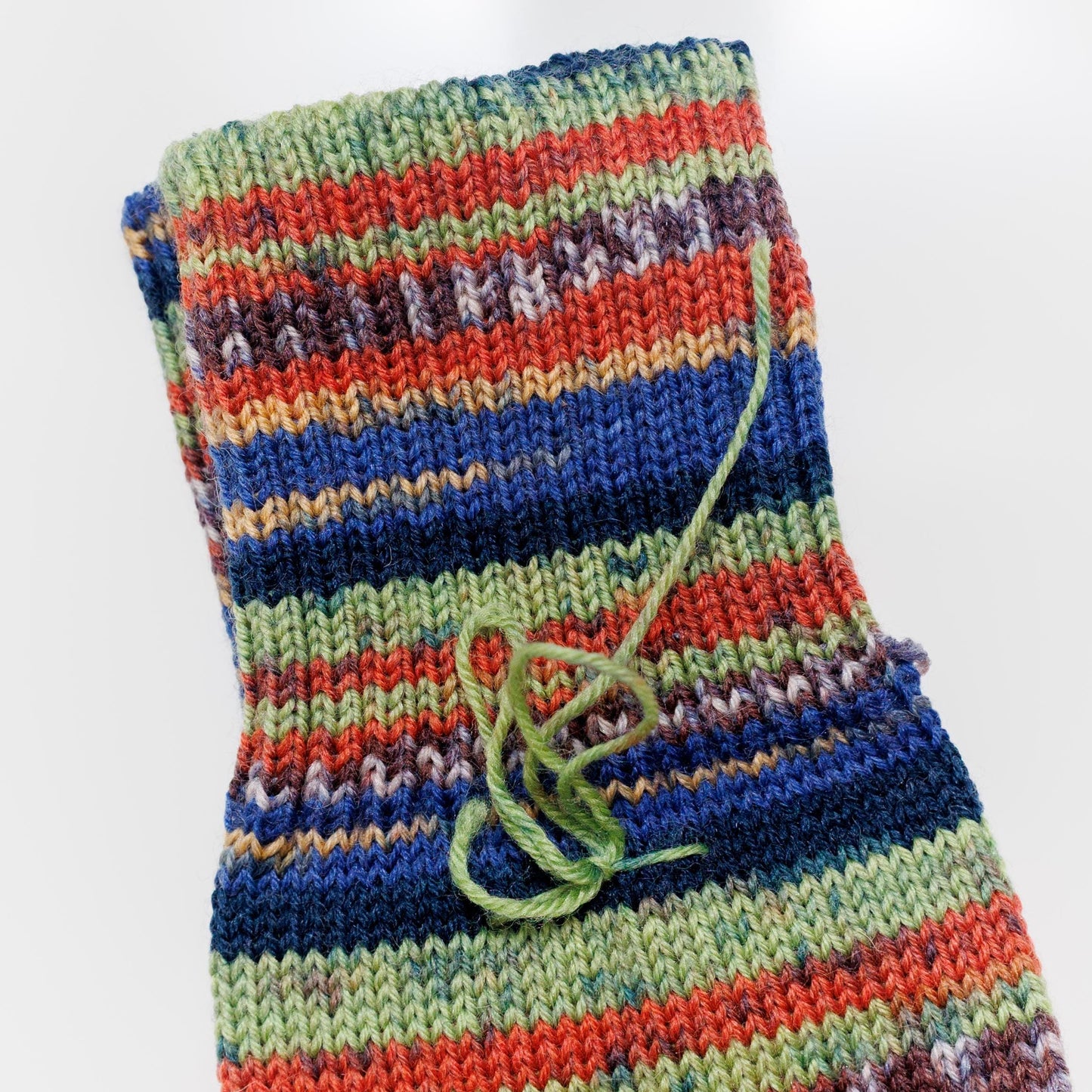 Stripe Winter Socks. Snowflake Knit Pattern. Turkish Sock Yarn. Women 7–9 • Cozy Holiday Gift. We Knit Ourselves