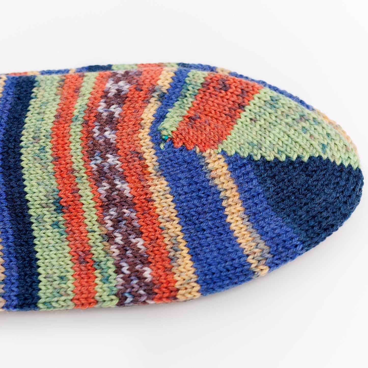 Stripe Winter Socks. Snowflake Knit Pattern. Turkish Sock Yarn. Women 7–9 • Cozy Holiday Gift. We Knit Ourselves