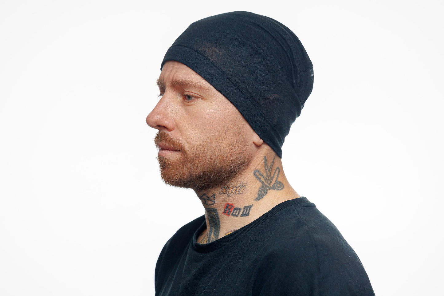 Unisex Linen Beanie Lightweight Italian Jersy Hat, Breathable Slouchy Cap for Men & Women, Linen Beanie, Handmade. Soft cute cancer hat.