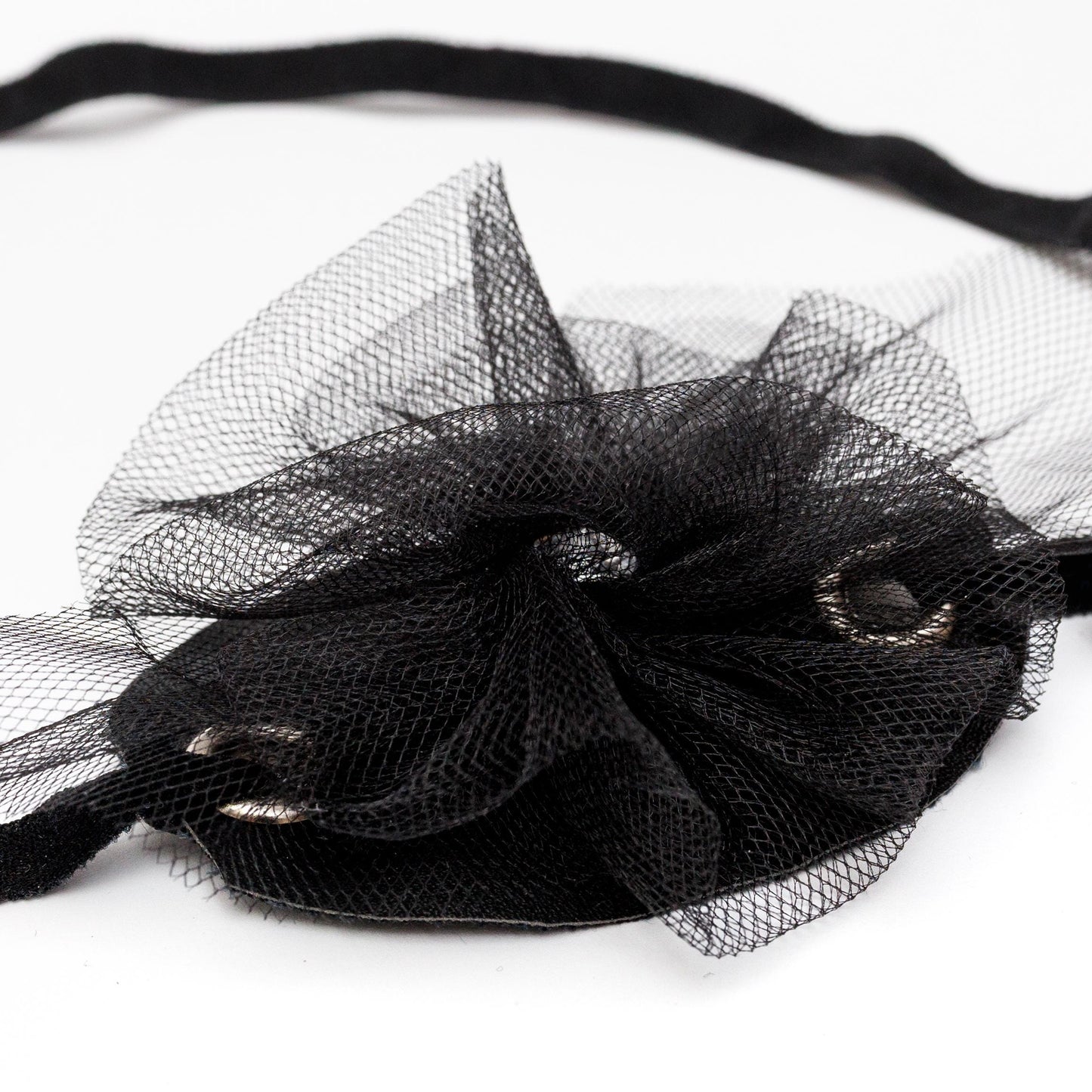 Pirate Mask Steampunk. Black PU Leather Eye Patch Mask with Grommets. Gothic Cosplay Eye Cover | Adjustable Elastic Strap.