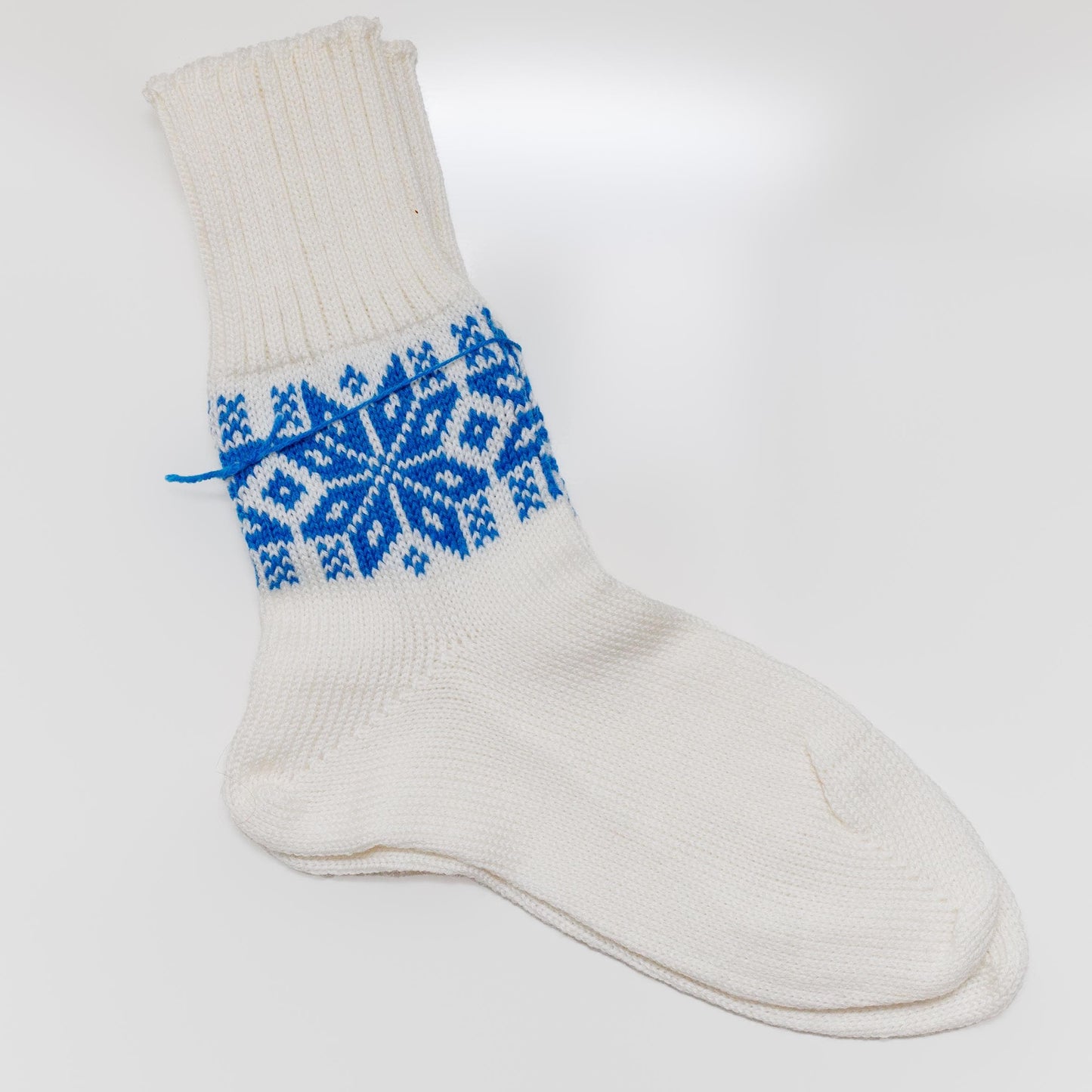 Couple socks for woman and man. Handmade Snowflake Knit Socks | Warm Wool Socks | Winter Gift for Mom Dad Grandma Grandpa | Family Christmas