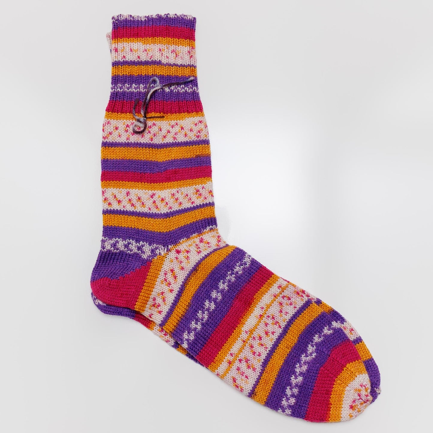 Knit Wool Socks – Cozy Winter Socks. Scandinavian Style Pattern | Warm Turkish Sock Yarn. Handmade Gift for Mom & Grandma. Hygge Cabin Socks