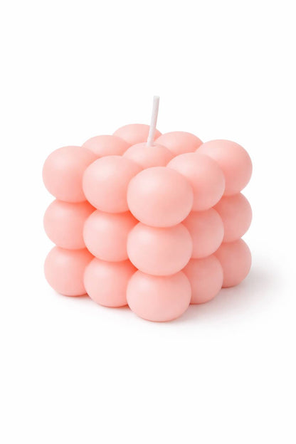 Bubble Cube Candle – Cute Aesthetic Home Decor Gift for Her
