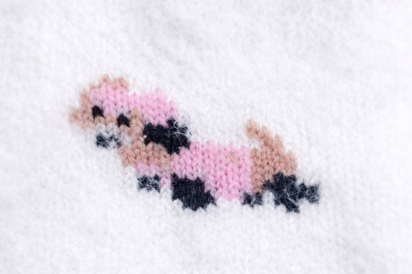 Cute White Fuzzy Puppy Socks – Soft Cozy Socks