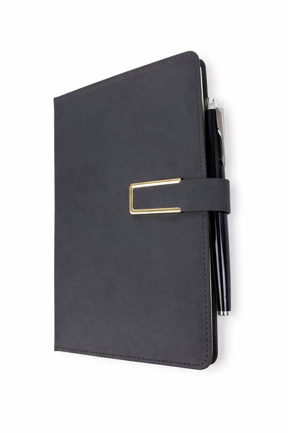 A5 Notebook with Attached Pen – Corporate Gift Journal