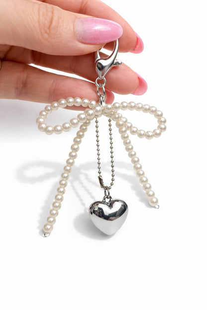 Cute Keychains Collection – Heart, Cat, Bear Keychain, Bag Charm Gift for Her