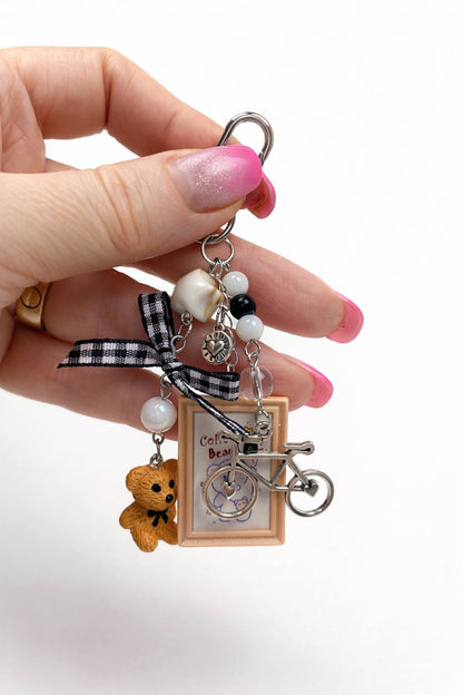 Cute Keychains Collection – Heart, Cat, Bear Keychain, Bag Charm Gift for Her