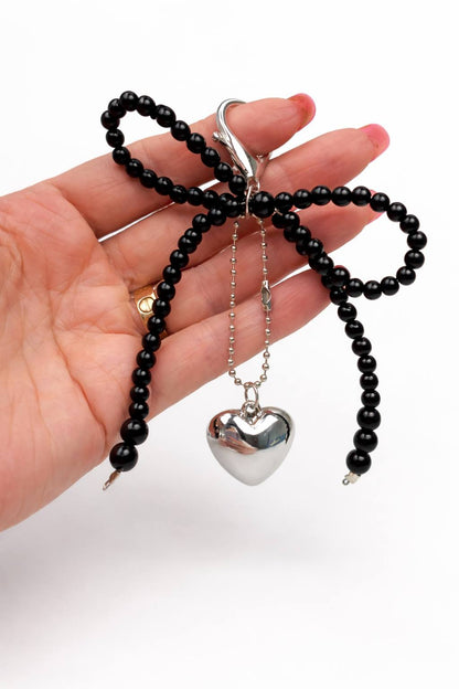 Cute Keychains Collection – Heart, Cat, Bear Keychain, Bag Charm Gift for Her
