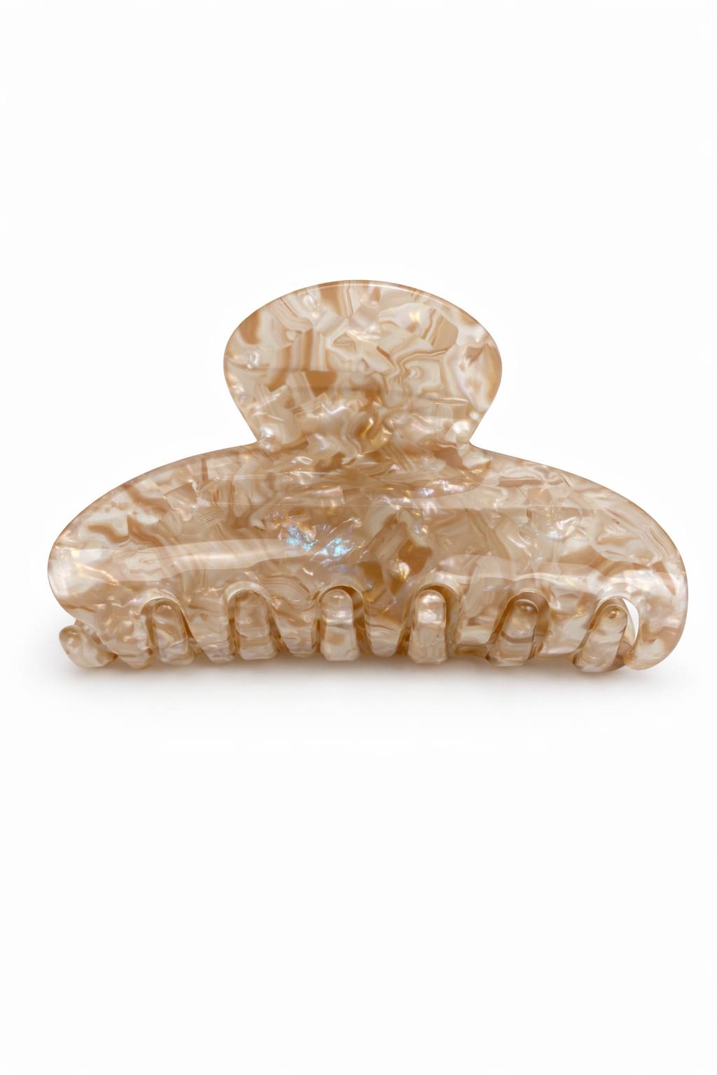 Mini Iridescent Hair Claw Clip – Cute Aesthetic Pastel Hair Clip