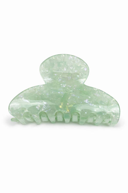 Mini Iridescent Hair Claw Clip – Cute Aesthetic Pastel Hair Clip