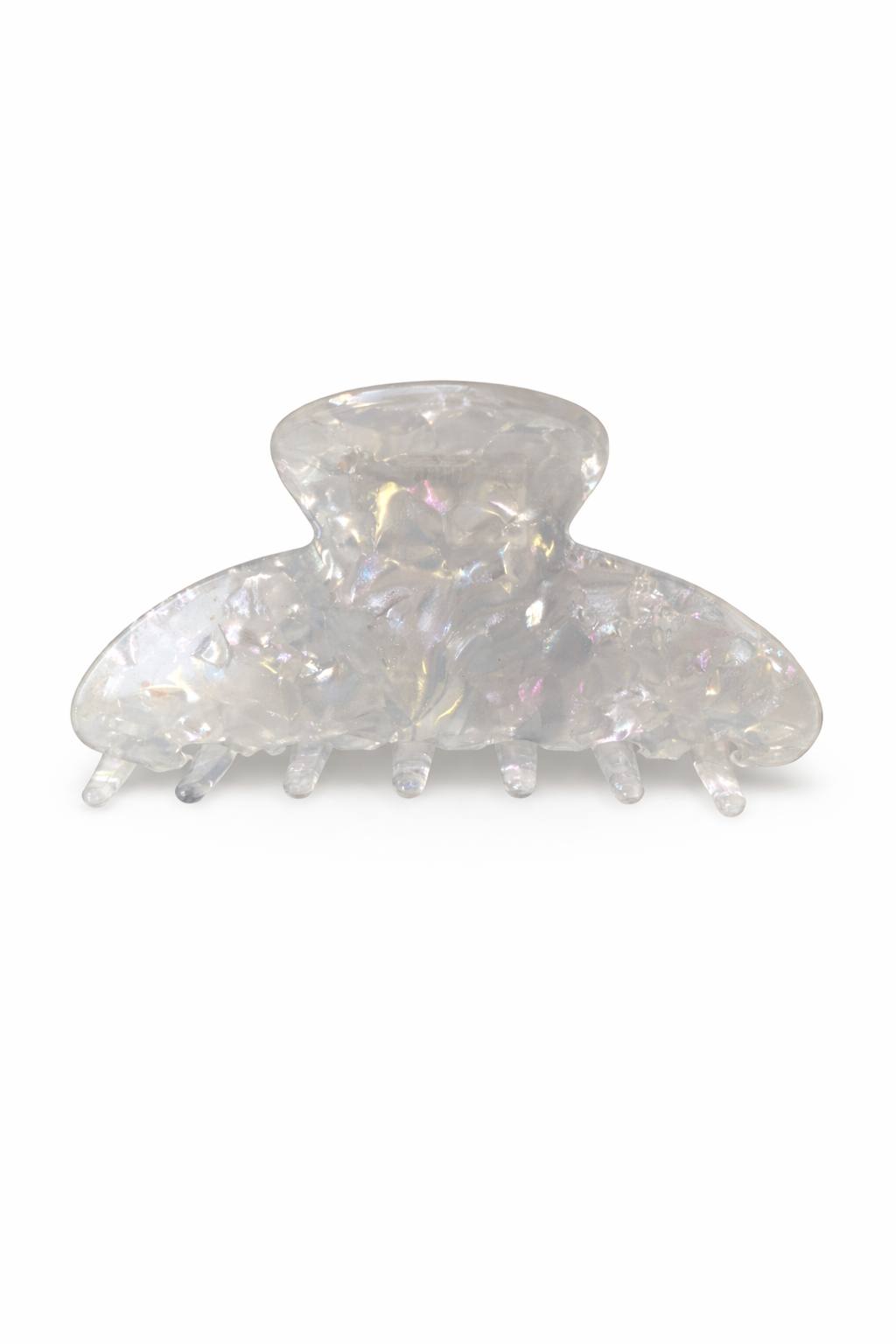 Mini Iridescent Hair Claw Clip – Cute Aesthetic Pastel Hair Clip