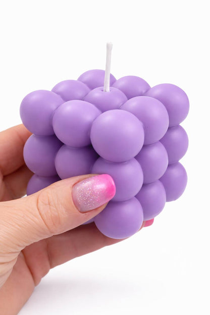 Bubble Cube Candle – Cute Aesthetic Home Decor Gift for Her