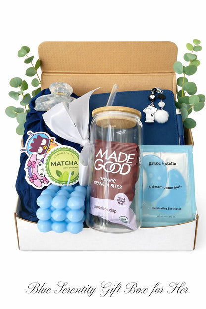 Blue Serenity Gift Box for Her Ready to Send