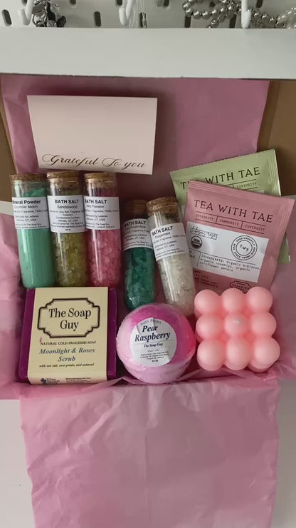 Pink Gift Box for Her Care in Every Detail