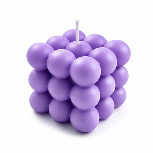 Bubble Cube Candle – Cute Aesthetic Home Decor Gift for Her